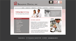Desktop Screenshot of broadway-dental.net